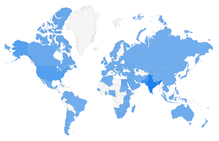 Global presence in 125+ countries